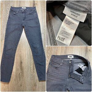 Paige Womens Jeans Verdugo Ankle Skinny Size 27 Grey Wash